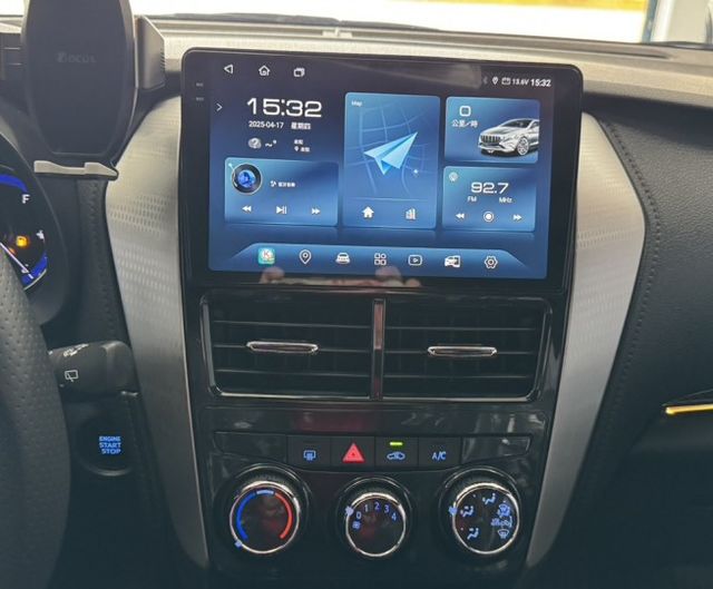 2020 TOYOT AYARIS S版~僅跑８萬多KM✅I KEY✅恆溫空調✅定速巡航✅空力套件✅中控螢幕★歡迎蒞臨賞  第7張相片