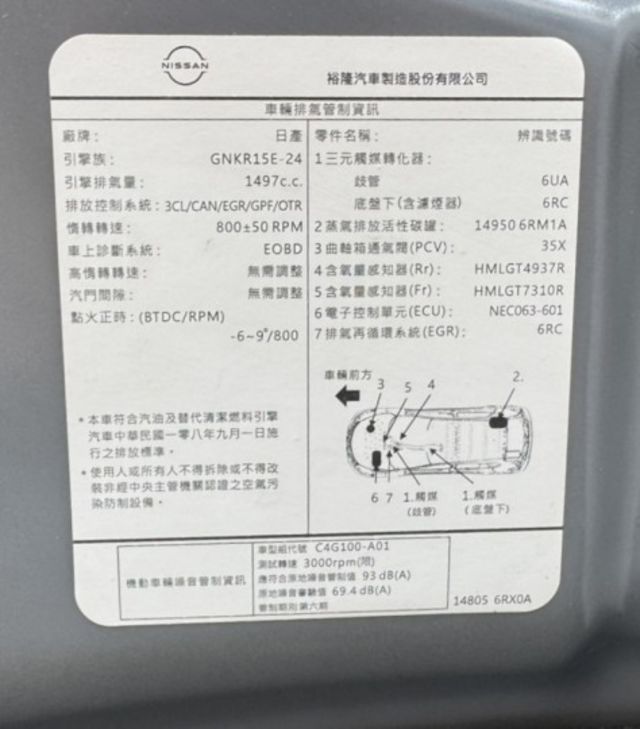 2023 Nissan X-Trail旗艦版僅跑２萬多KM✅I KEY✅環景影像 ✅方向盤快控鍵✅換檔撥片✅電動尾門  第19張相片