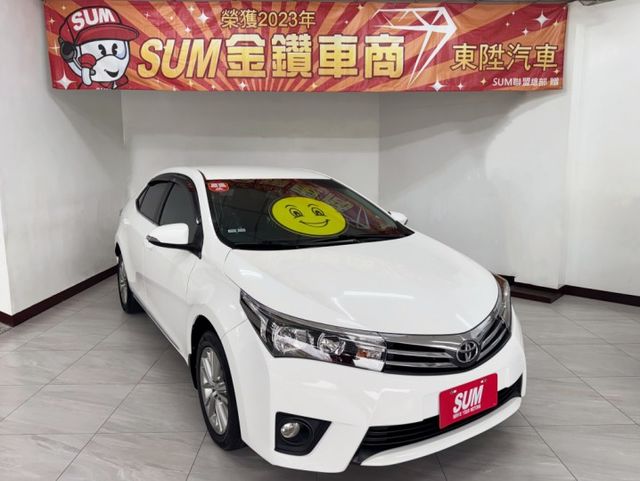2015 TOYOTA COROLLA ALTIS實跑11萬多KM✅I KEY✅方向盤快控鍵✅恆溫空調✅定速巡航✅倒車雷  第1張相片