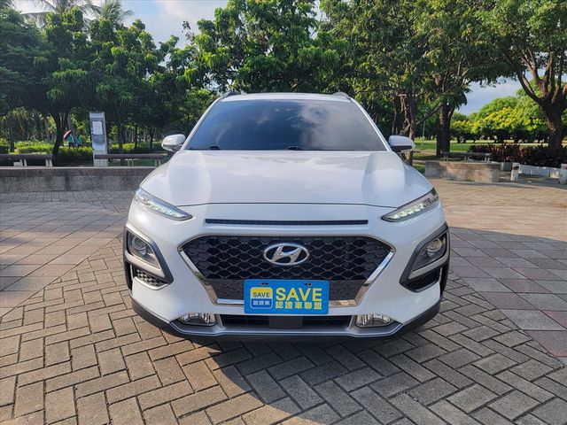 2019年Hyundai Kona 白色  第2張相片
