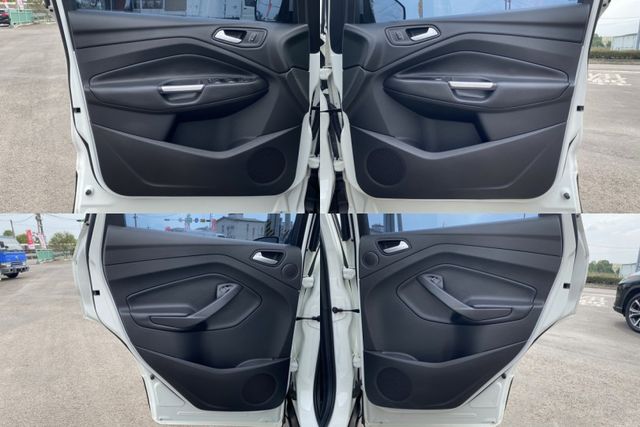 雙認證、實車實價、保固不另加價。KUGA 1.5時尚經典型，僅跑8萬，有全景天窗、電動尾門、盲點、導航、carpaly  第15張相片