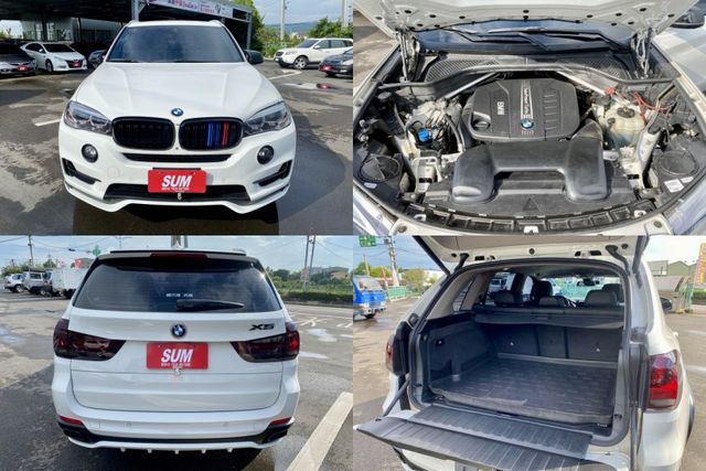 雙認證、全車原版件、實車實價。稀有車款 X5 30d 柴油，空力套件、卡鉗  第16張相片
