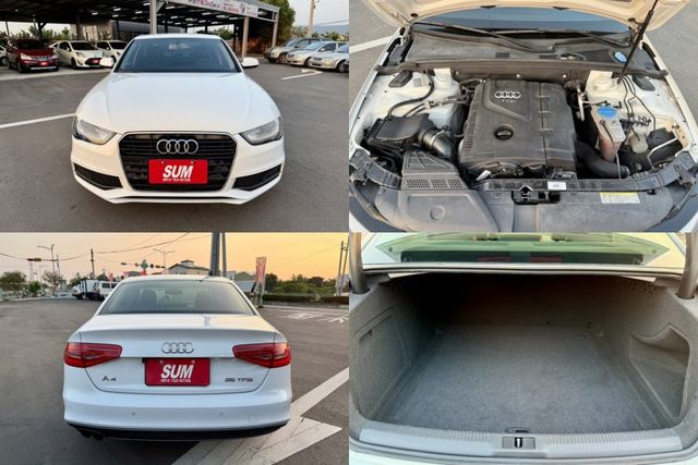 雙認證、原版件、實車實價。A4 25 TFSI 車況新，換檔撥片、定速、雙電動椅  第13張相片