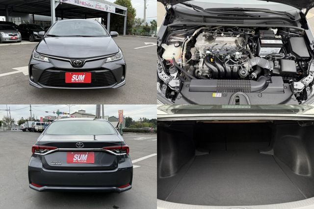 雙認證、原版件，實車實價、保固不另加價。尊爵版~免鑰匙、摸門、ACC跟車、車道偏離警示 、盲點偵測、導航  第13張相片