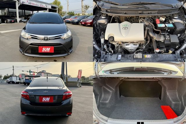 雙認證、原版件，實車實價、保固不另加價。 VIOS 代步車首選~省油、耐開、好照顧  第9張相片