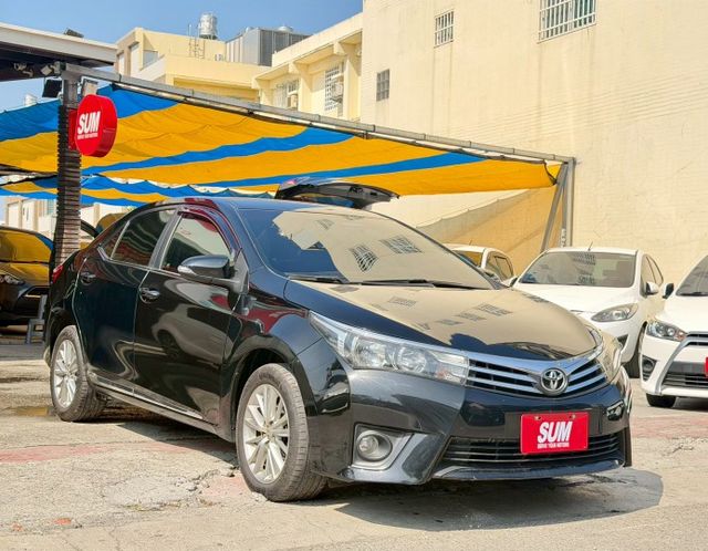 2015 Toyota Corolla Altis 1.8經典版Safety+ 免鑰匙啟動 定速巡航 方向盤快控鍵 恆溫  第1張相片