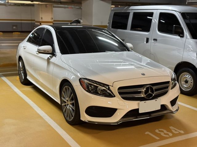 C300、AMG、原版件、基本滿、柏林、全景、盲點、平把方向盤、魚眼  第1張相片
