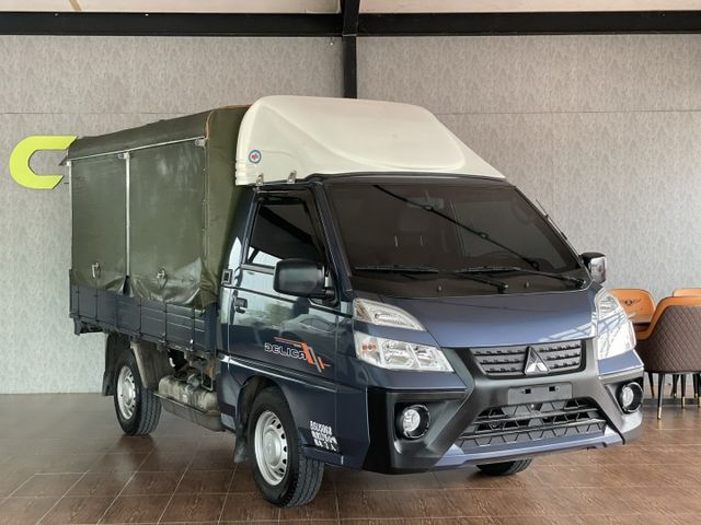 賺錢小發財車 載貨兩宜 市場稀有 2023 Mitsubishi 得利卡 藍 自排貨車 原版 已認證  第3張相片