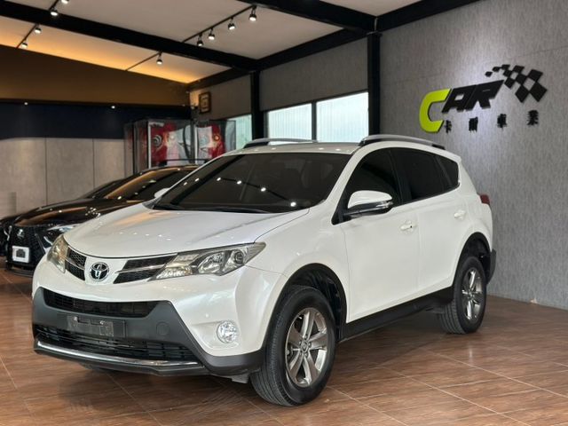 優質牛頭牌休旅 熱銷款 015 Toyota RAV4 2.5 E版 里程保證 原版件 已認證  第1張相片