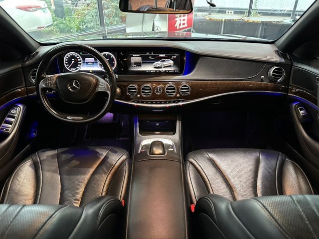 後座買家董事長座駕 2014 BENZ S350DL 總代理 里程保證 已認證  第6張相片