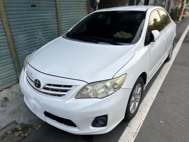 牛頭牌 國民神車 代步車 2011 Toyota Altis 1.8 E版 里程保證 已認證  第1張相片