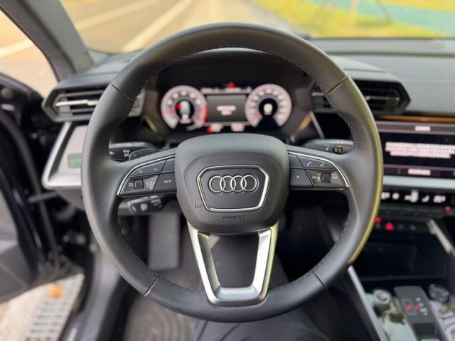 2024 A3 Sportback35TFSI Advanced進化版 底色黑貼水泥灰 里程保證 新車保固 已認證原版件  第12張相片