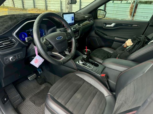 CP值高休旅車拿手菜 2021 Ford Kuga ST-Line 藍 原鈑件 里程保證 已認證  第8張相片