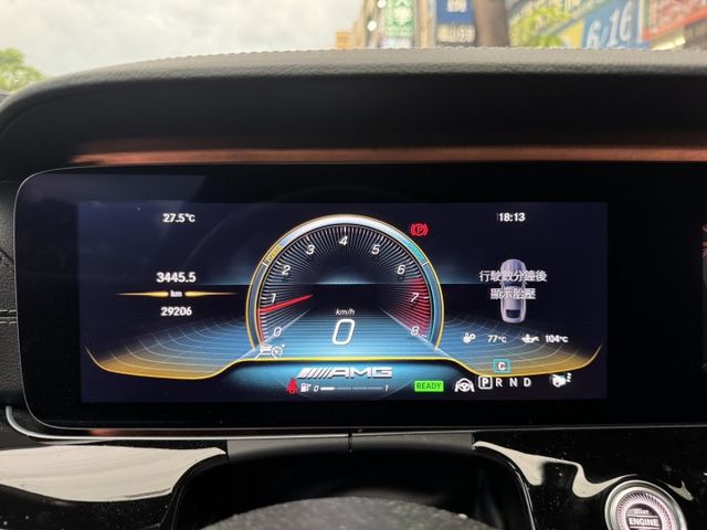 2019 Benz GT43 4-Door Coupe AMG 底色黑貼消光灰  第20張相片