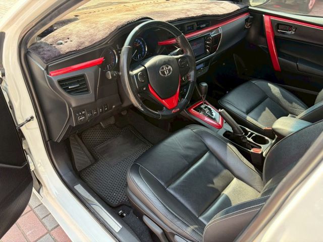 11代 Altis S+版 IKEY免鑰匙/恆溫/定速/雙環表/原廠導航 升級魚眼頭燈 原版件 定期保養  第9張相片