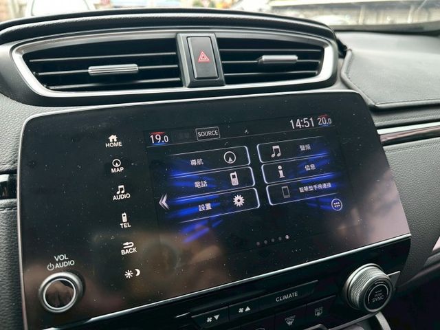 CR-V 1.5 VTi-S ACC跟車/車偏/車道維持/恆溫/IKEY免鑰匙/導航 原版件 定期保養  第16張相片