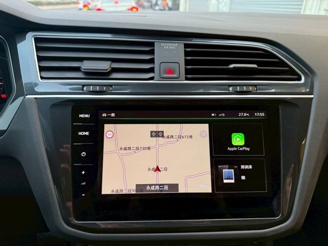 Tiguan 330TSI ACC跟車/抬顯/電尾門/環景/Carplay/三區恆溫/導航 原版件 定期保養 已認證  第18張相片