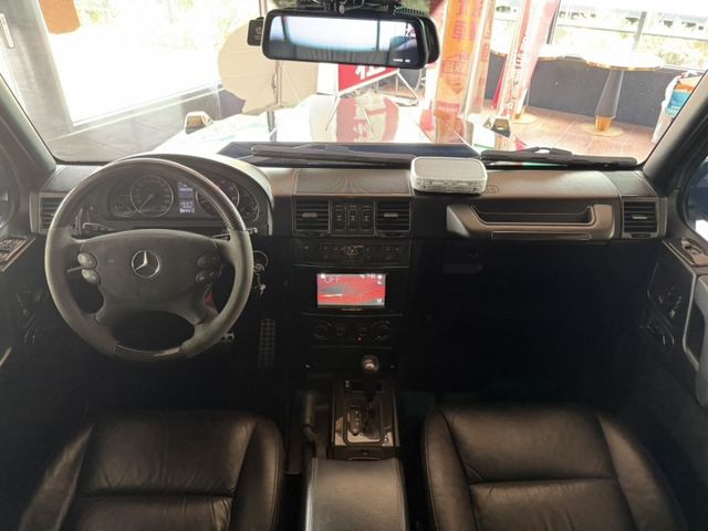 G-Class G500 63前包/加大寬體/手工排氣管閥門/黃色Brembo 前六後六 原版件 定期保養  第7張相片