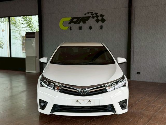 11代 Altis S+版 IKEY免鑰匙/恆溫/定速/雙環表/原廠導航 升級魚眼頭燈 原版件 定期保養  第2張相片