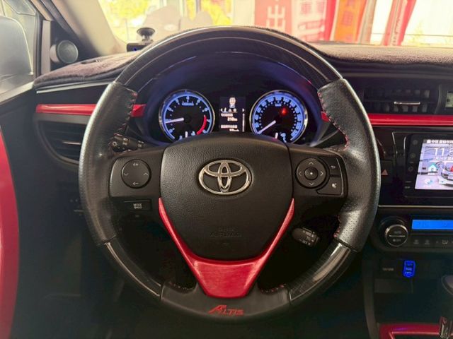 11代 Altis S+版 IKEY免鑰匙/恆溫/定速/雙環表/原廠導航 升級魚眼頭燈 原版件 定期保養  第9張相片