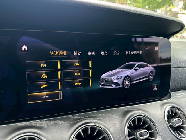 AMG GT43 4MATIC+日規 P20跟車/柏林之音/香氛套件/跑排/U88旋鈕/抬顯/冷熱通風椅原版件 定期保養  第13張相片