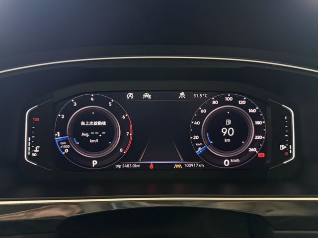 VW Tiguan 380 TSI R-line 跟車/丹拿音響/盲點/全景天窗/抬顯/環景/數位儀表 原版件  第20張相片