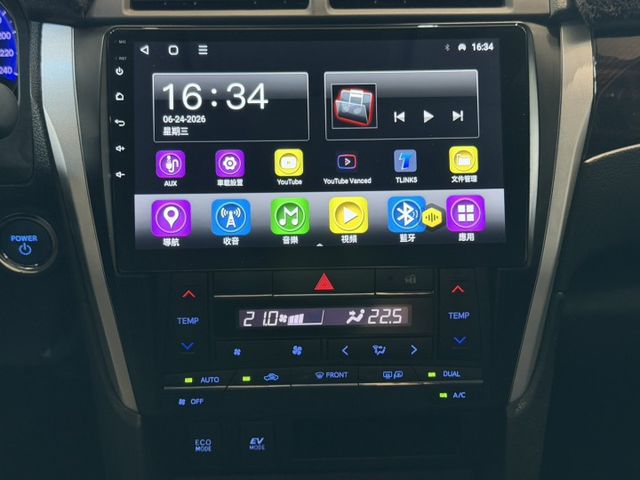 Camry Hybrid經典 IKEY免鑰匙/定速/安卓機巡航/駕駛動椅/Carplay/雙區恆溫 原版件 定期保養  第16張相片