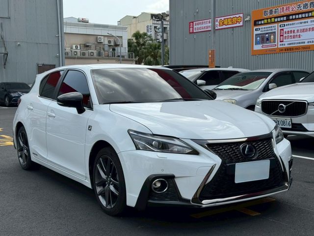 CT200h F Sport版 ACC跟車/車偏/加熱椅/前後雷達/FSport空力套件 原版件 定期原廠保養  第3張相片