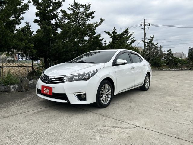 ✅Corolla Altis ✅1.8尊爵版 ✅I-KEY ✅6/4分離傾倒 ✅CVT-i變速系統 ✅高妥善率 ✅可認證  第1張相片