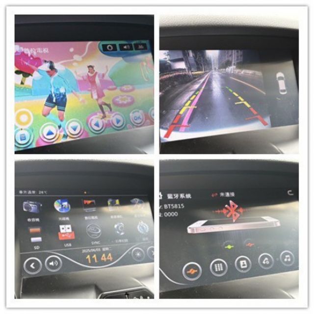 雙區恆溫空調/換檔撥片/定速系統/電折後視鏡/倒車顯影/天窗/自動頭燈/摸門解鎖  第11張相片