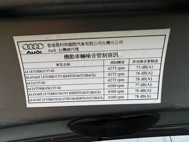 全網最優惠 車況來源最清楚 正一手車 1.8T 渦輪  七速手自排 雙前電動椅 天窗  換檔快撥  第17張相片