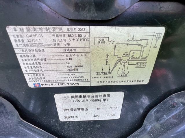 全網最低里程 實跑6萬 原版件 在地客貨兩用一手車 安全氣囊 ABS 後座中央空調 賺錢出遊的交通工具  第14張相片