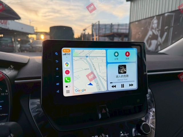 豪華版 ACC 倒車顯影 CARPLAY 鋁圈 I-KEY 後出風口 霧燈 原版件 僅跑1.3萬  第9張相片