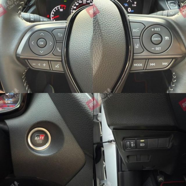 2024 GR SPORT版 盲點 環景 定速 跟車 斜坡輔助 車道維持 i-Key 黑白雙色  第10張相片