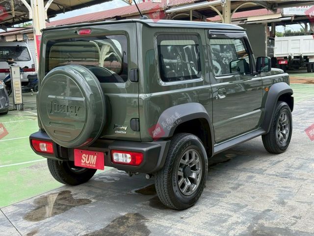 超稀有! JIMNY!!! 1.5 4WD 3門 頭燈清洗 車道偏離警示 定速 恆溫  四輪剛換!  第6張相片