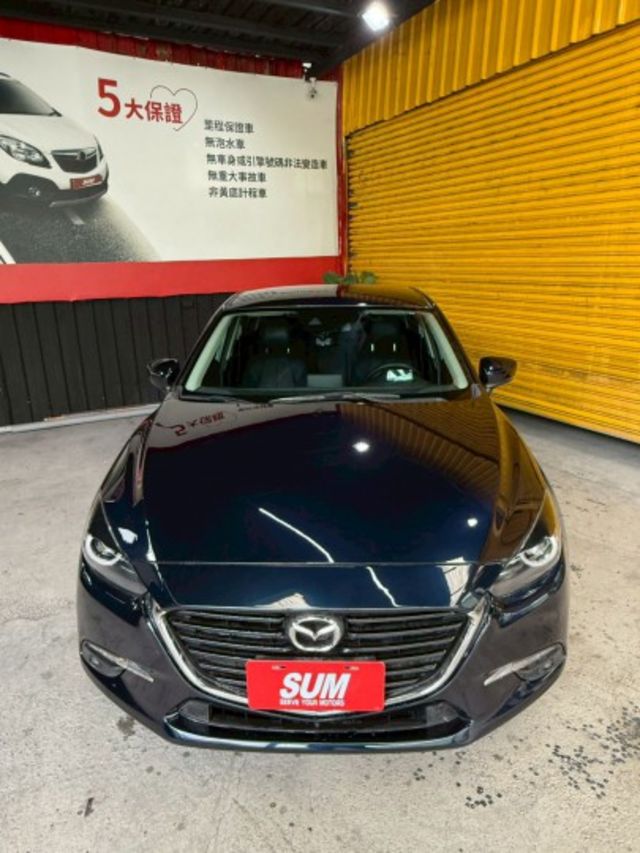 2016年MAZDA 3 四門頂級有盲點 定速 抬顯 電子手煞車!!!!  第2張相片