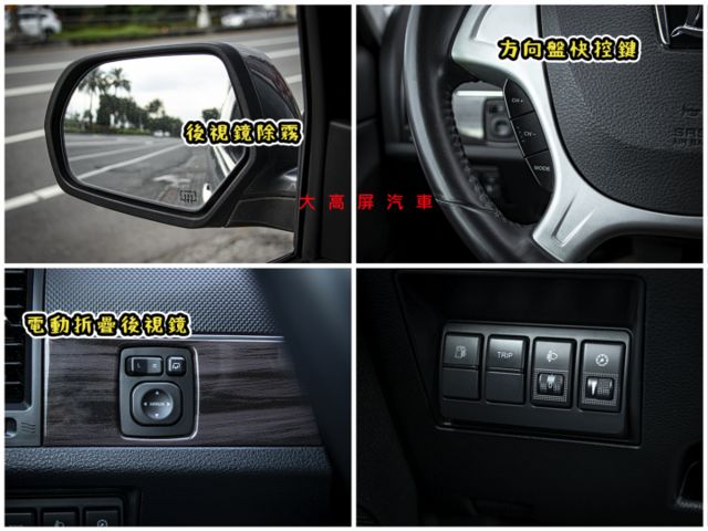 【預約賞車即享網路優惠價】2.2T 精緻型8人 原鈑件 前後霧燈 恆溫空調 中控螢幕 IKEY 斜坡起步輔助  第19張相片