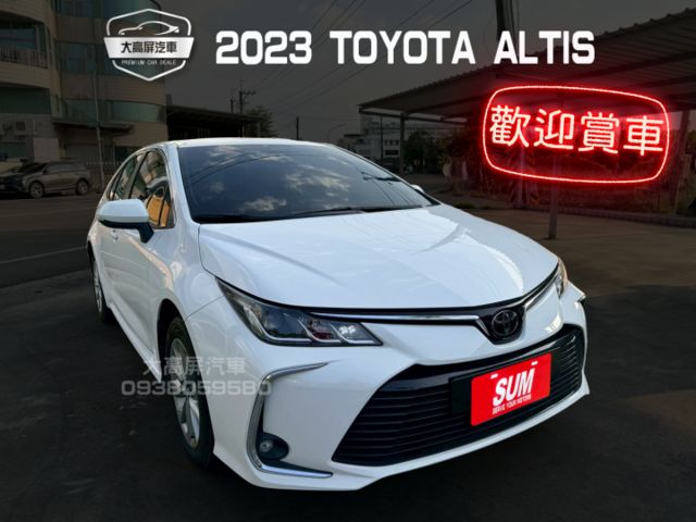 【預約賞車即享網路優惠價】1.8L 豪華 原鈑件 LED日行燈 方向盤快控鍵 恆溫 中控螢幕 IKEY 定速 ACC  第1張相片