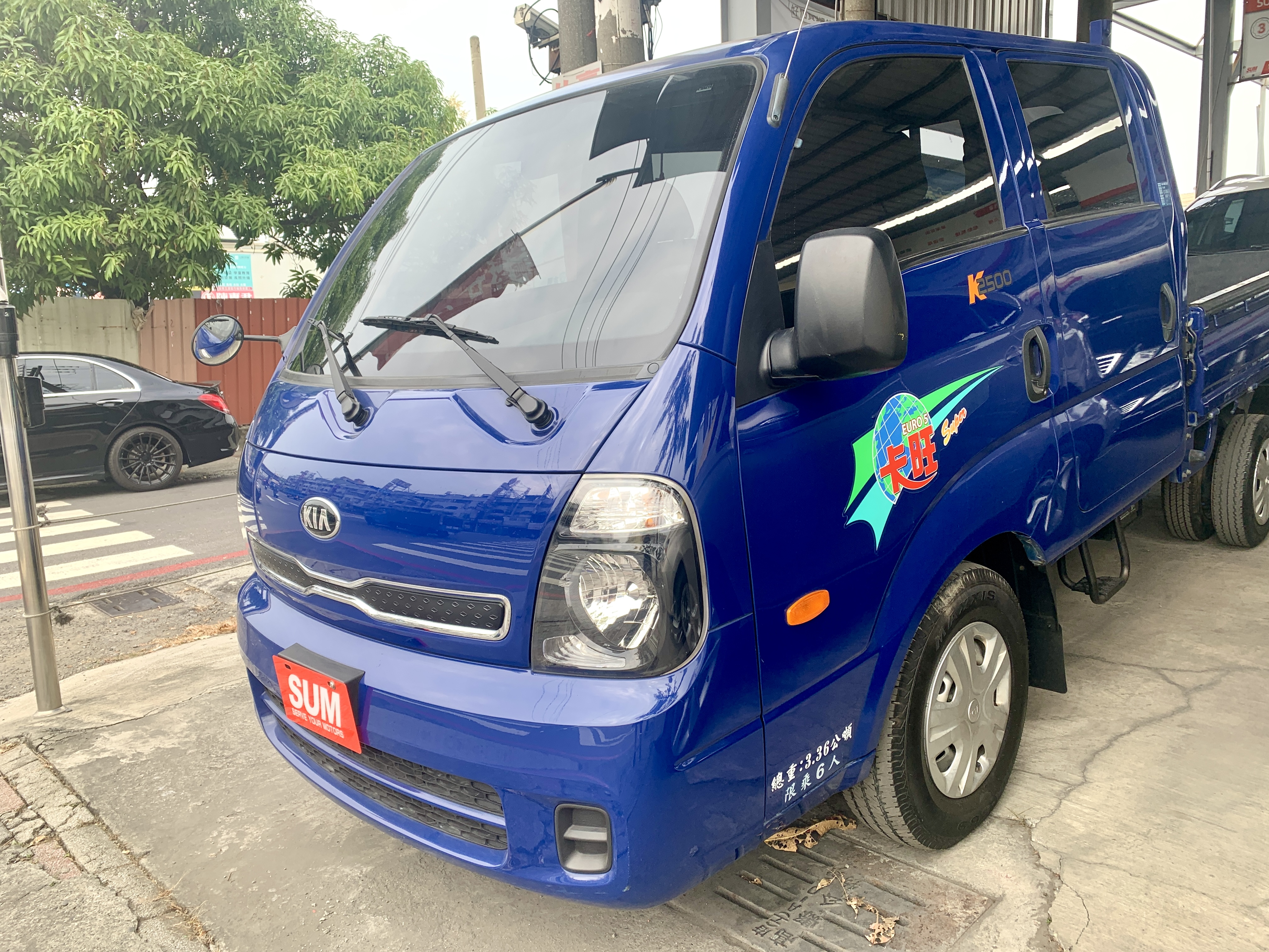 KIA 卡旺 雙箱貨車 6人座 車斗可客製化 可認證 無待修 車況極新 誠可議  第1張相片