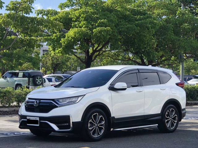 熱門白色CRV 小改款 有ACC跟車 電動尾門 LED頭燈 無線充電 Carplay 免鑰匙啟動 倒車顯影  第1張相片