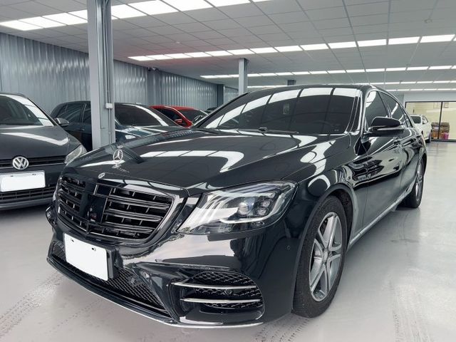 2014 M-Benz S-Class S400 L 黑色 原鈑件 僅跑12萬 西裝暴徒 最大馬力 333P  第1張相片