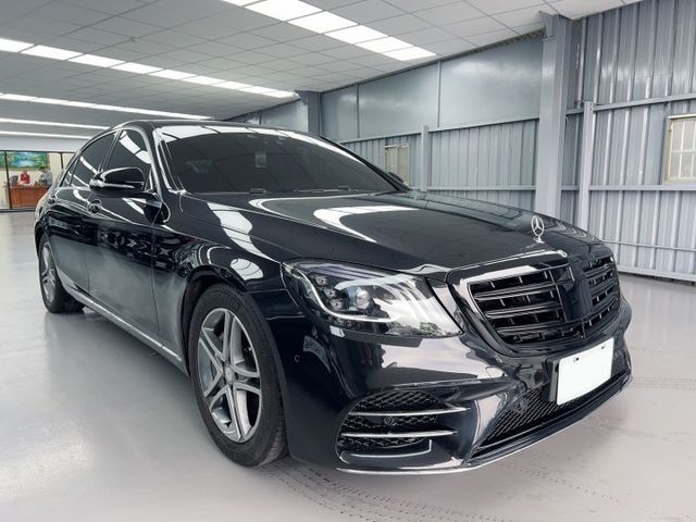 2014 M-Benz S-Class S400 L 黑色 原鈑件 僅跑12萬 西裝暴徒 最大馬力 333P  第2張相片