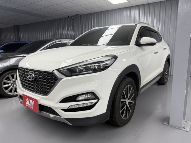 2018年 Tucson 1.6汽油 白色 Turbo渦輪增壓  認證車 不用在比價 全網最便宜  第1張相片