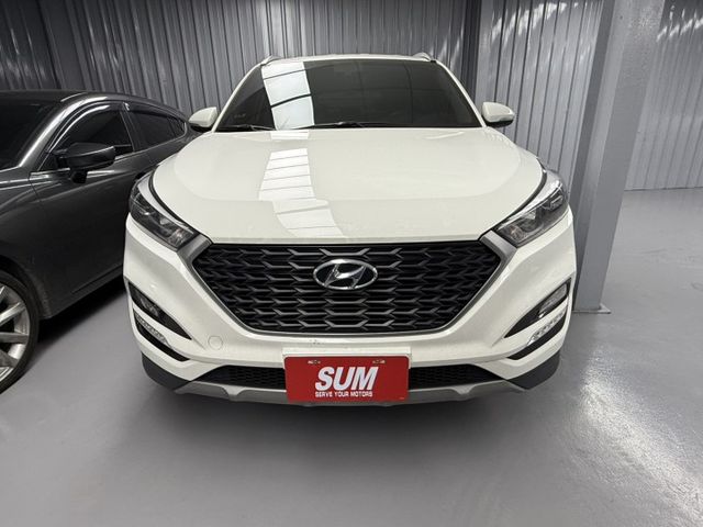 2018年 Tucson 1.6汽油 白色 Turbo渦輪增壓  認證車 不用在比價 全網最便宜  第2張相片