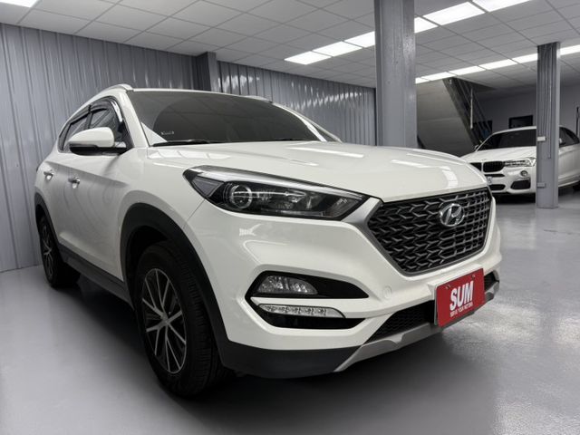 2018年 Tucson 1.6汽油 白色 Turbo渦輪增壓  認證車 不用在比價 全網最便宜  第3張相片