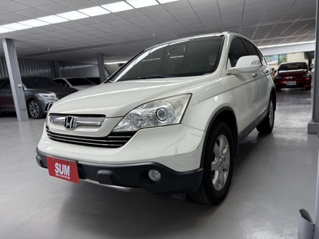 2009年CR-V 2.4 4WD 白色 認證車 僅跑12萬 新價格 不用在出價 就能很便宜  第1張相片