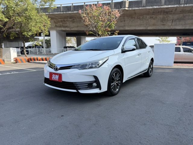 2017年 Altis 1.8 白色 原鈑件 免鑰使啟動 新價格 保證最便宜 不用在比價  第1張相片