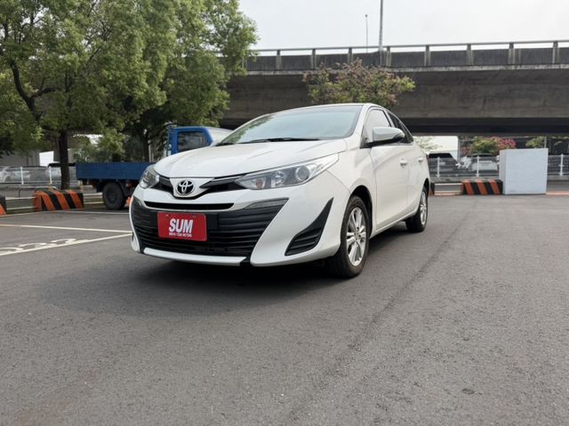 2020 Toyota Vios 1.5 白色 原鈑件 認證車 新價格 便宜 代步車  第1張相片