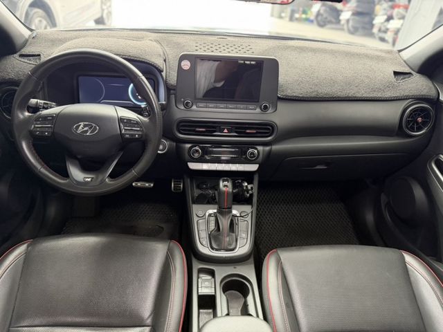 2021 Hyundai Kona 小改款 1.6t 渦輪增壓 N Line水泥灰 原鈑件  新價格 保證全網最便宜  第9張相片