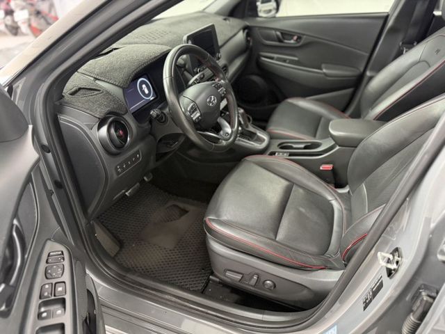2021 Hyundai Kona 小改款 1.6t 渦輪增壓 N Line水泥灰 原鈑件  新價格 保證全網最便宜  第10張相片